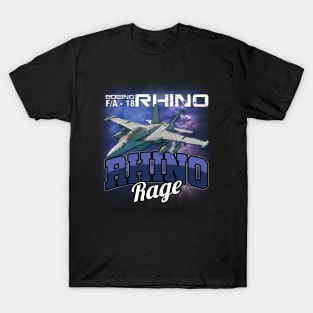 F-18 Super Hornet Rhino T-Shirt